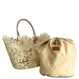 Beige PU Women Handbag