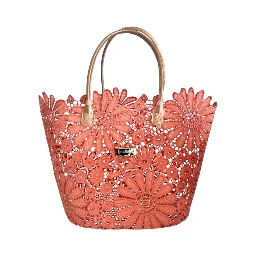 Pink PU Women Handbag