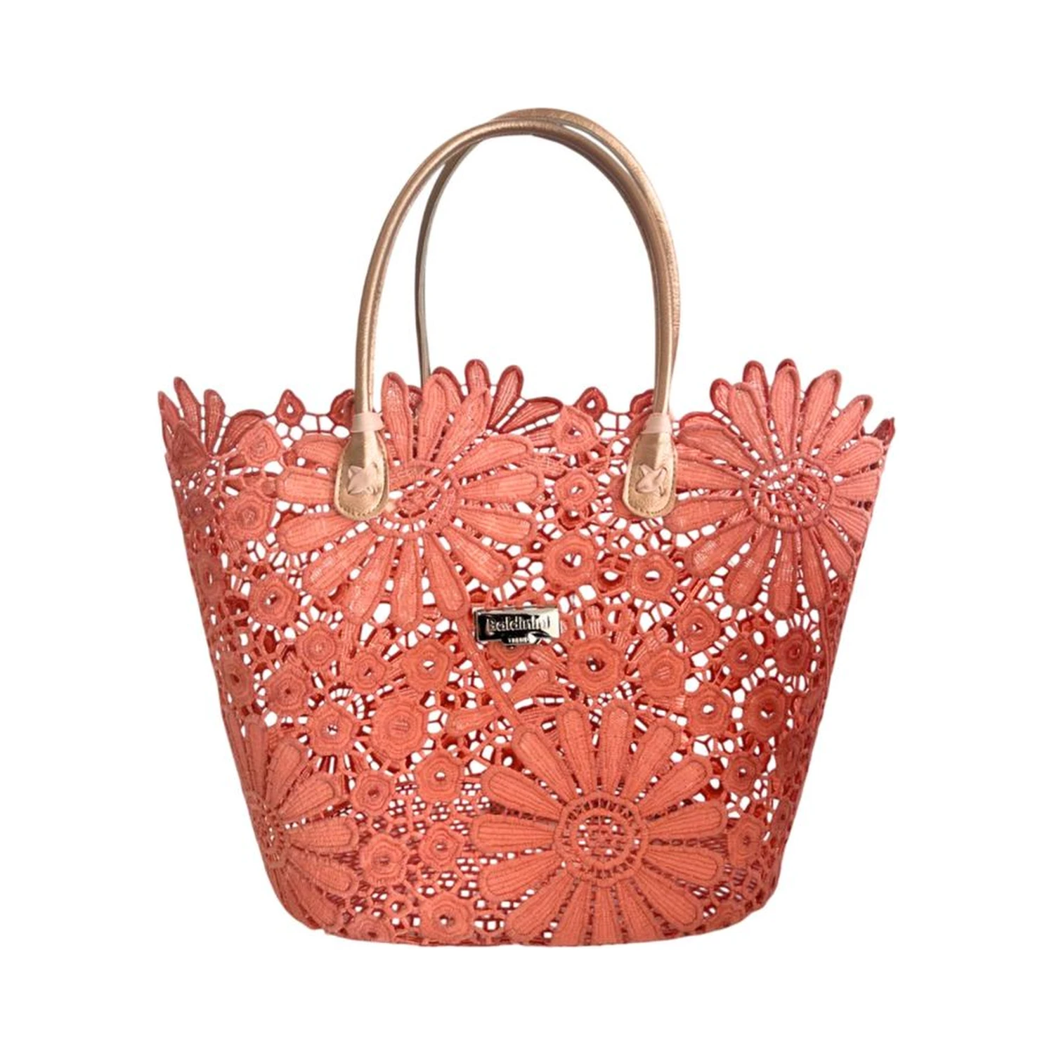 Pink PU Women Handbag