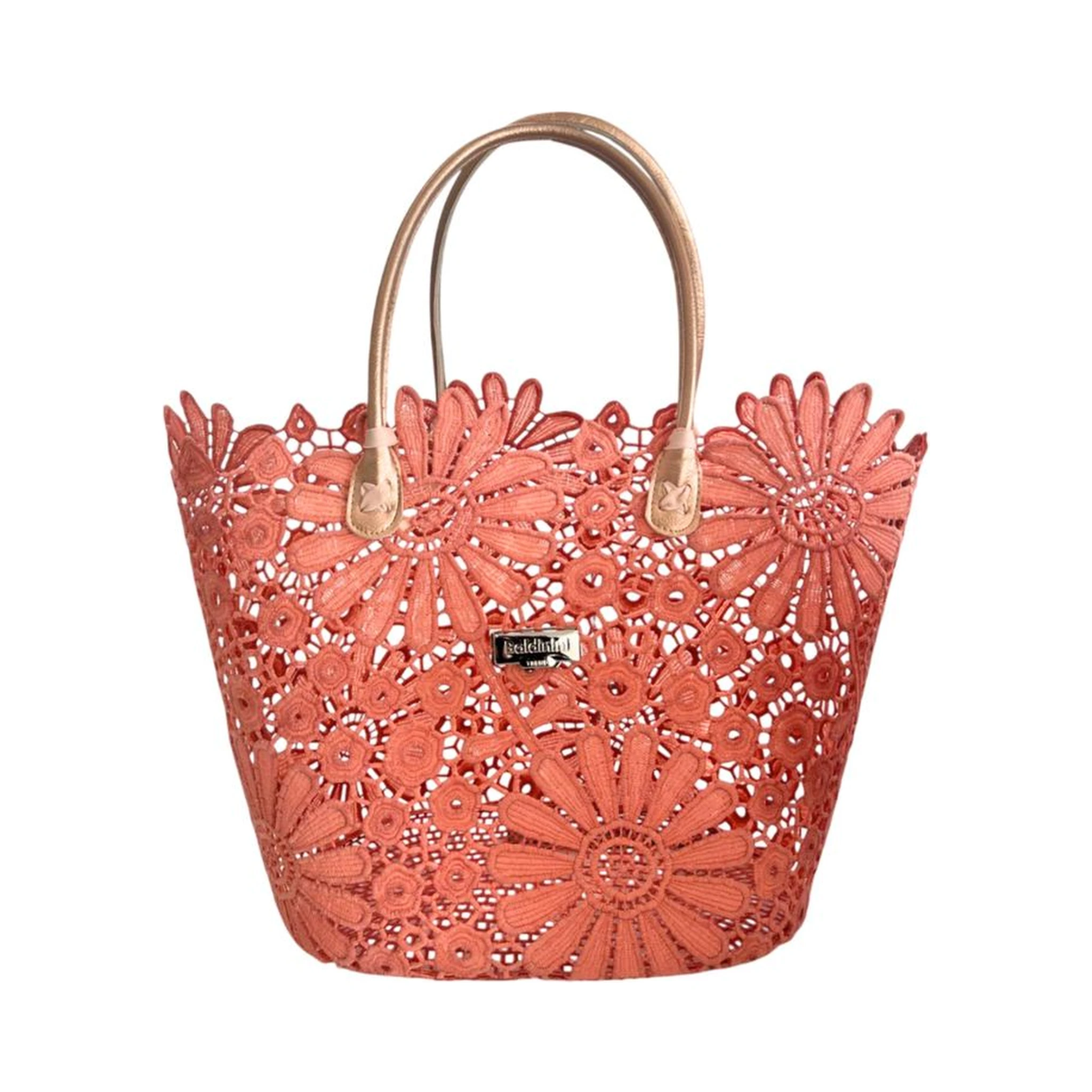 Pink PU Women Handbag
