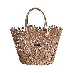 Brown PU Women Handbag