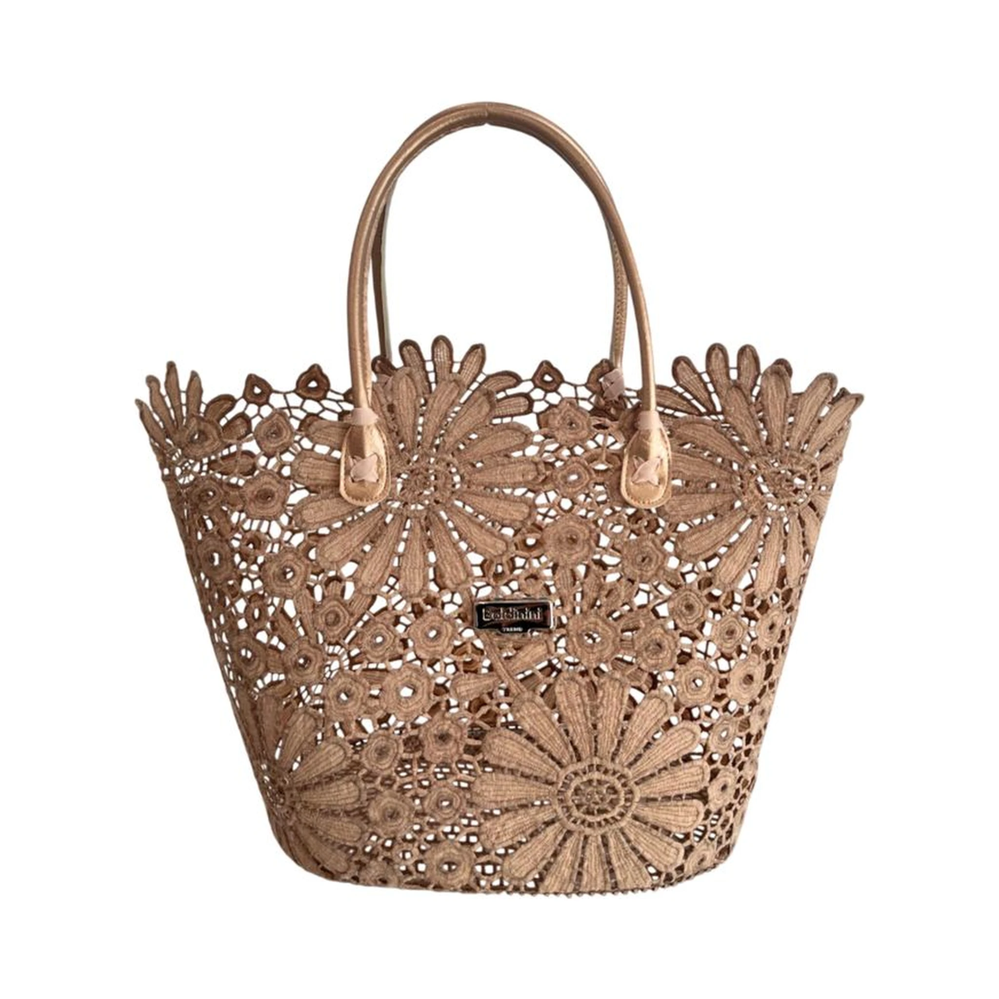 Brown PU Women Handbag