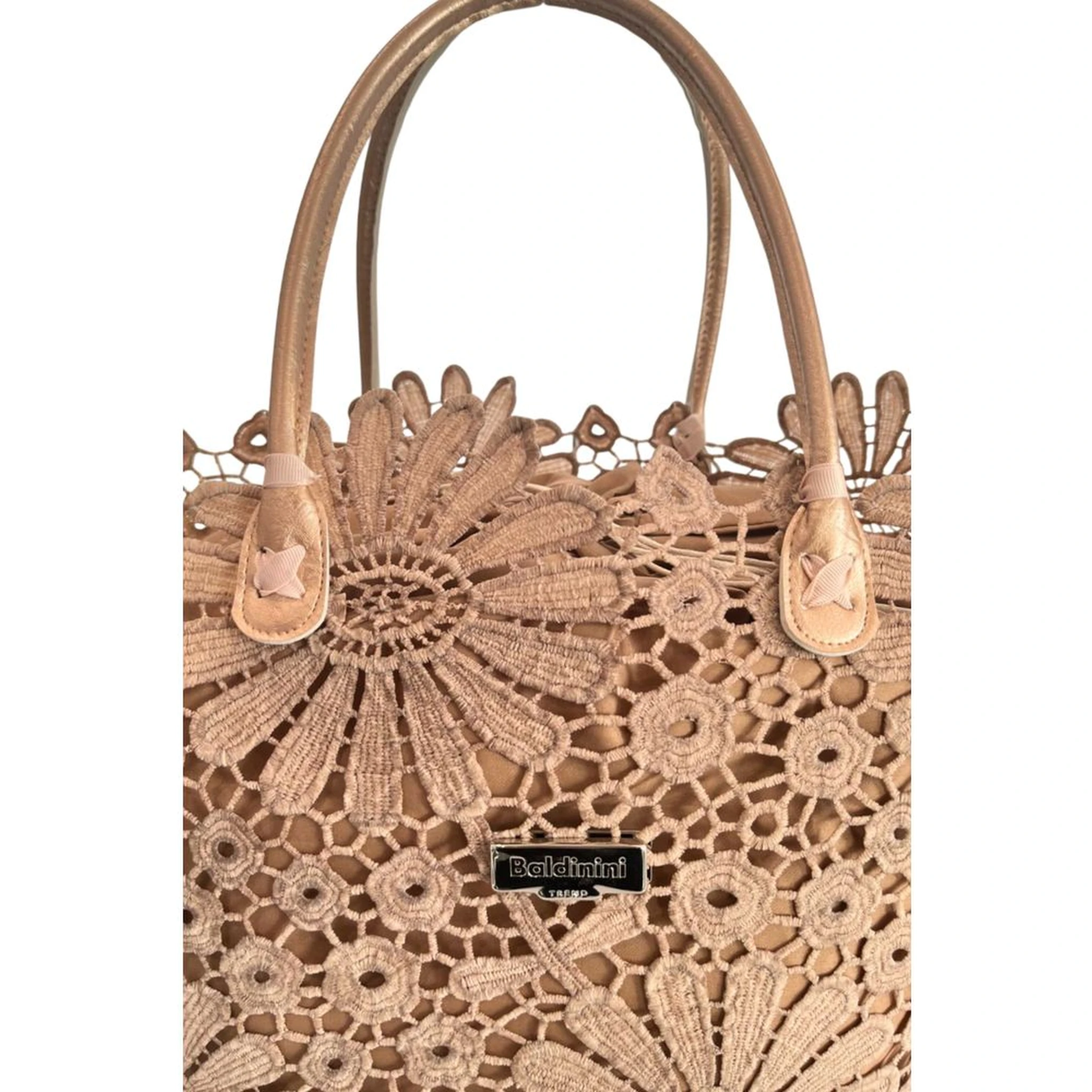 Brown PU Women Handbag