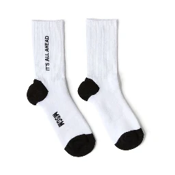 White Cotton Socks