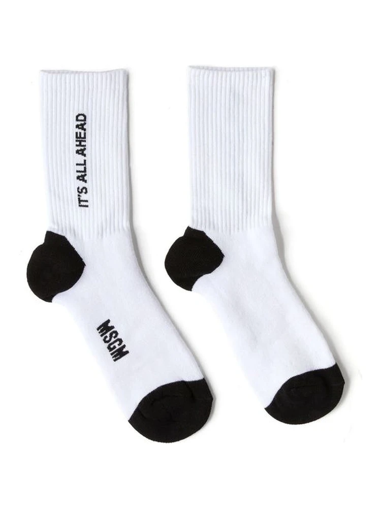 White Cotton Socks