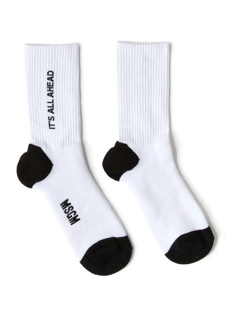 White Cotton Socks