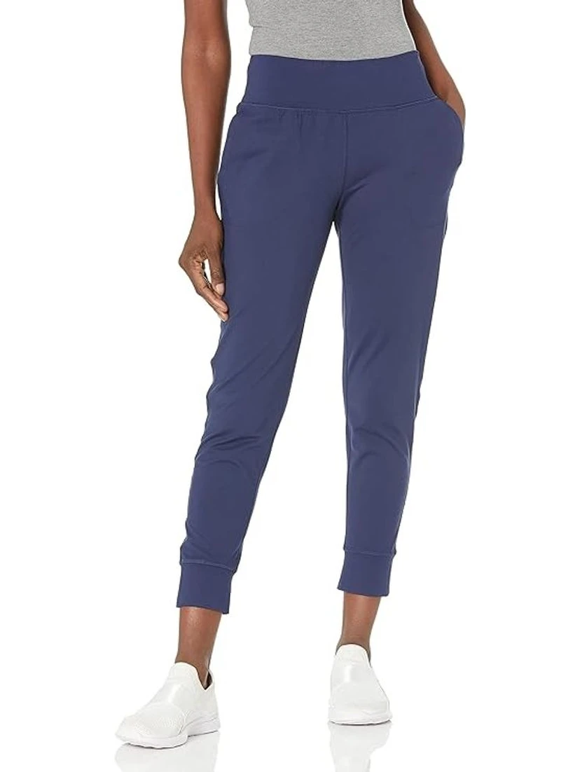 Teal Polyester Joggers (Workout Pants)