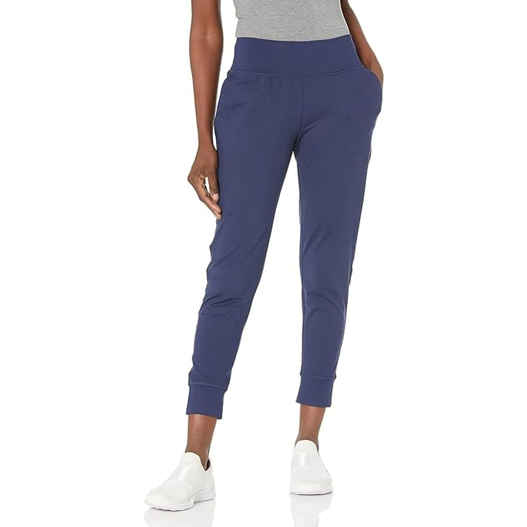 Teal Polyester Joggers (Workout Pants)