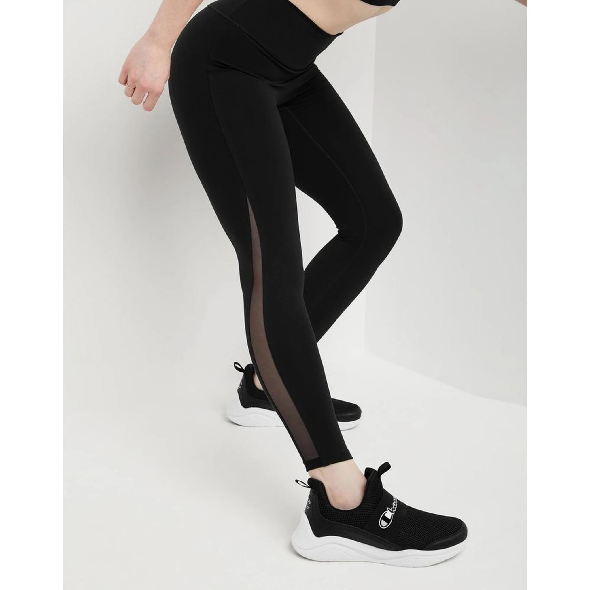 Black Polyester Leggings