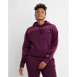 Purple Polyester Sweatshirt