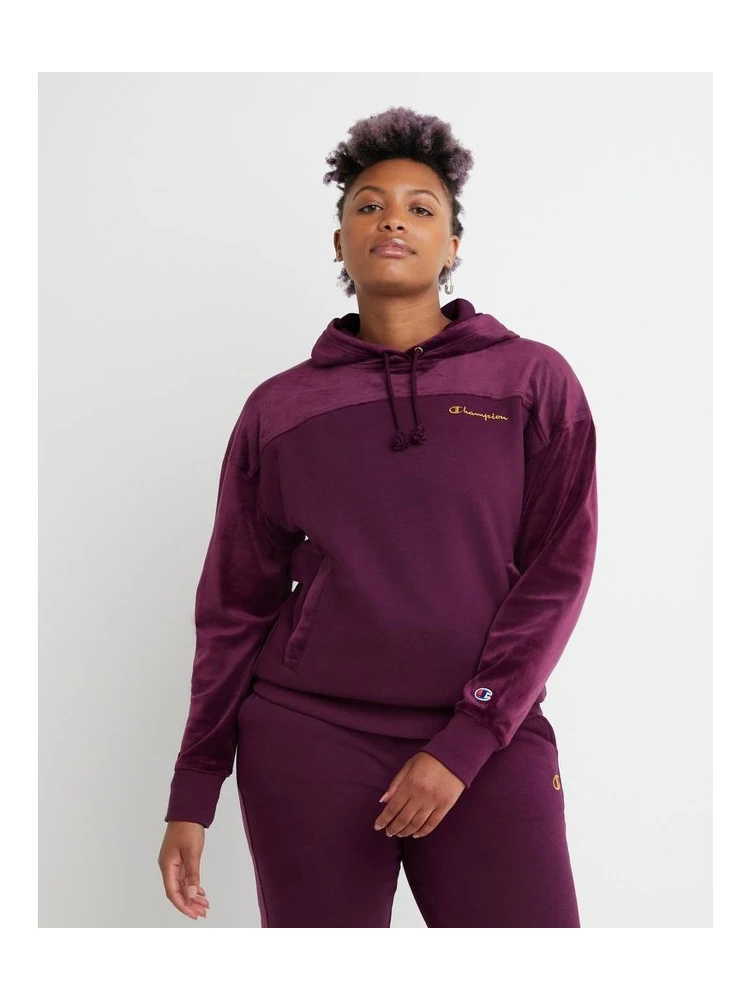 Purple Polyester Sweatshirt
