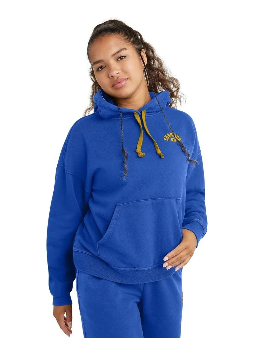 سويت شيرت قطني أزرق