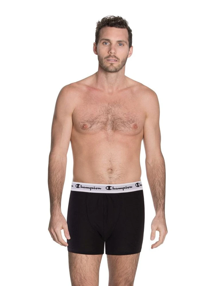 Black Cotton Boxers