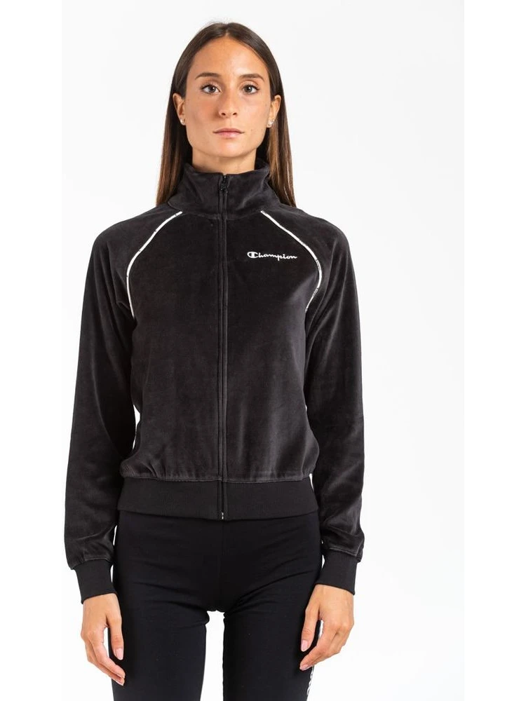 سويت شيرت قطني أسود