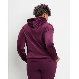 Purple Polyester Sweatshirt