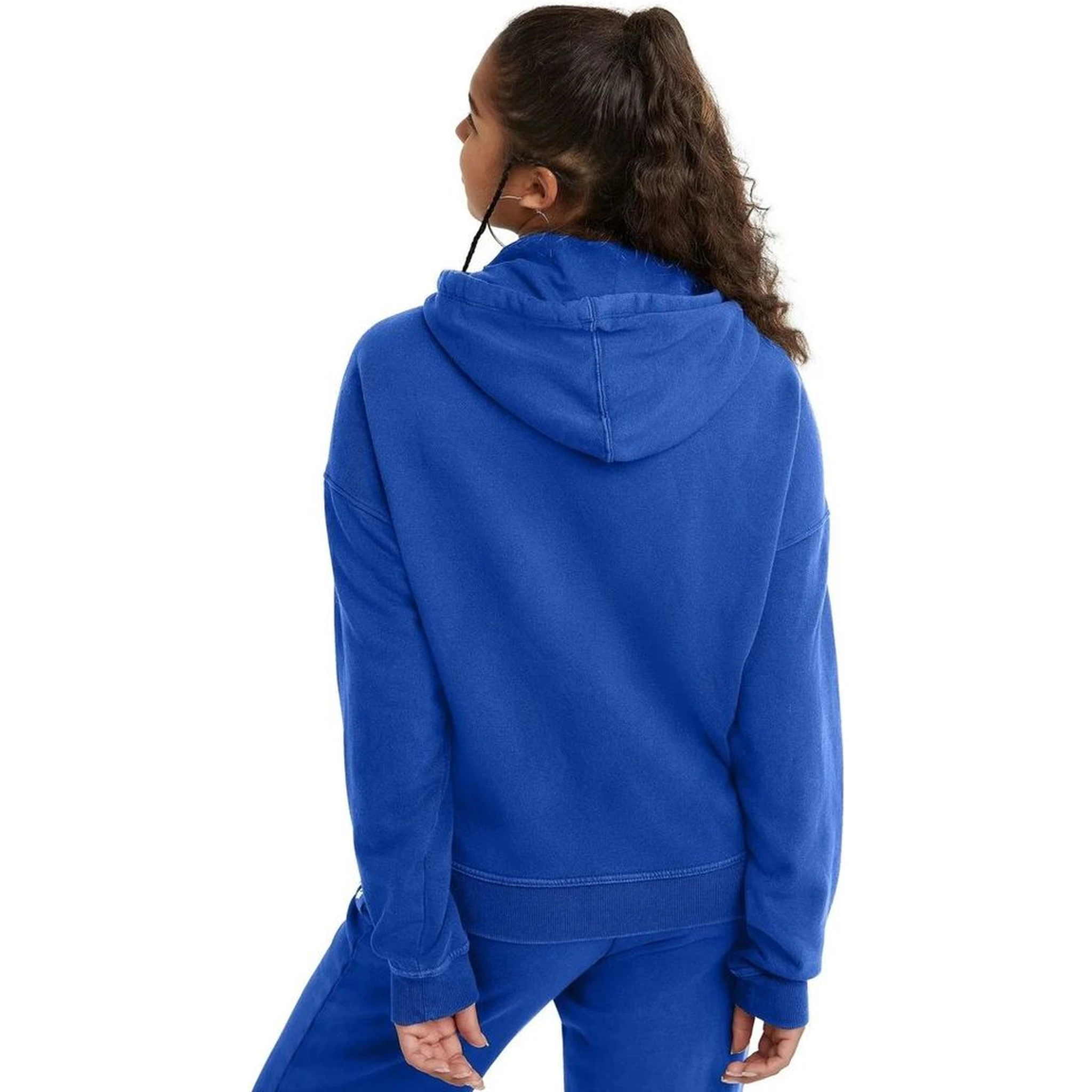 سويت شيرت قطني أزرق