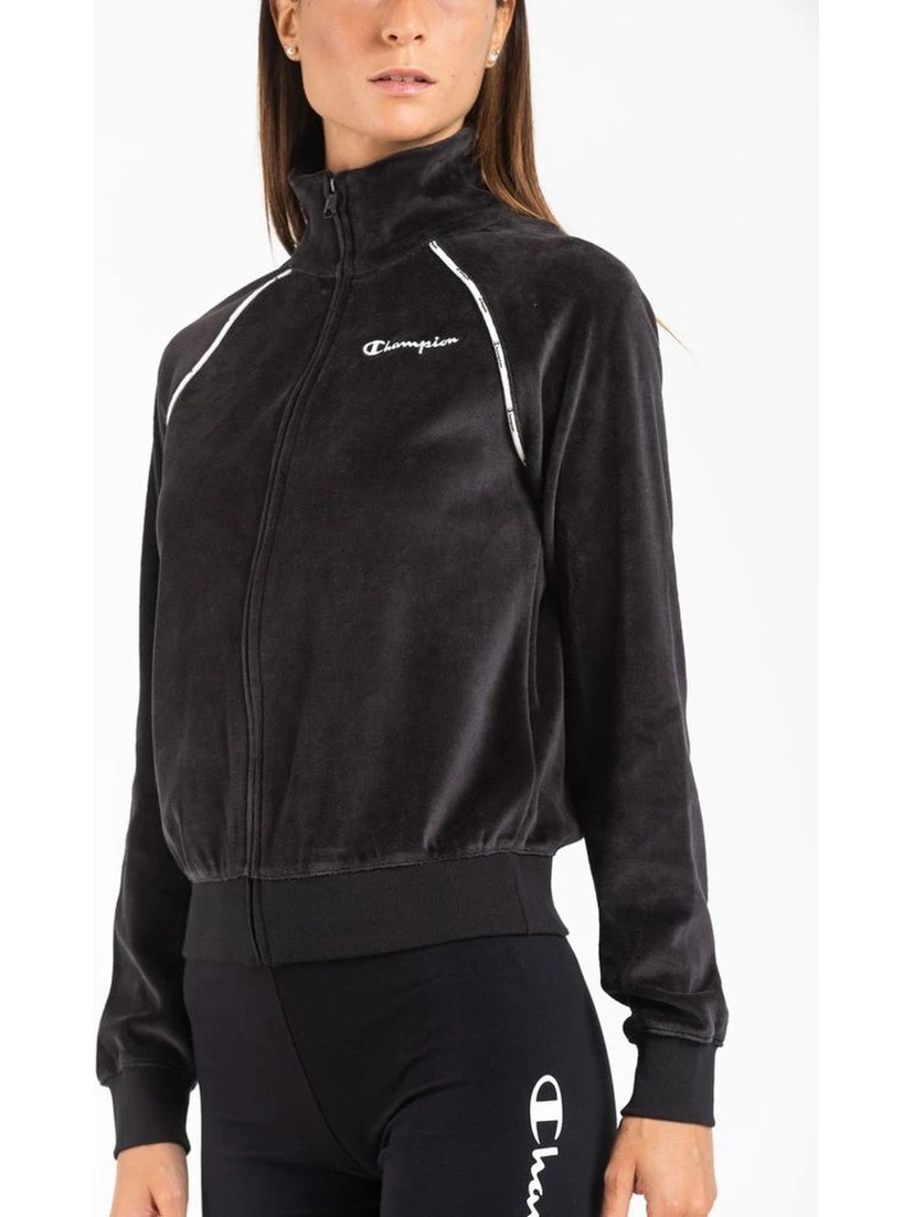 سويت شيرت قطني أسود