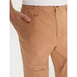 Brown Cotton Joggers (Workout Pants)