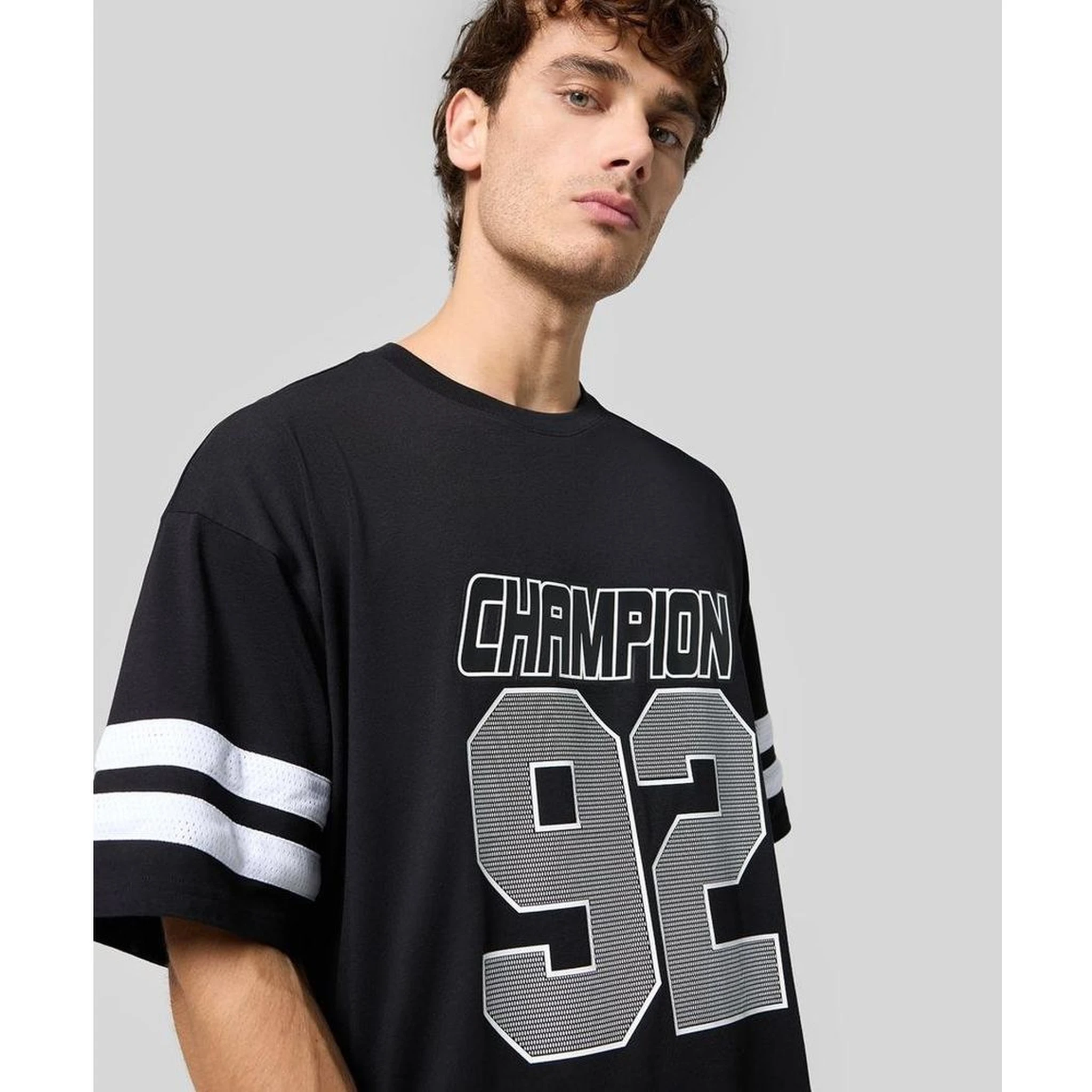 Black Cotton T-Shirt