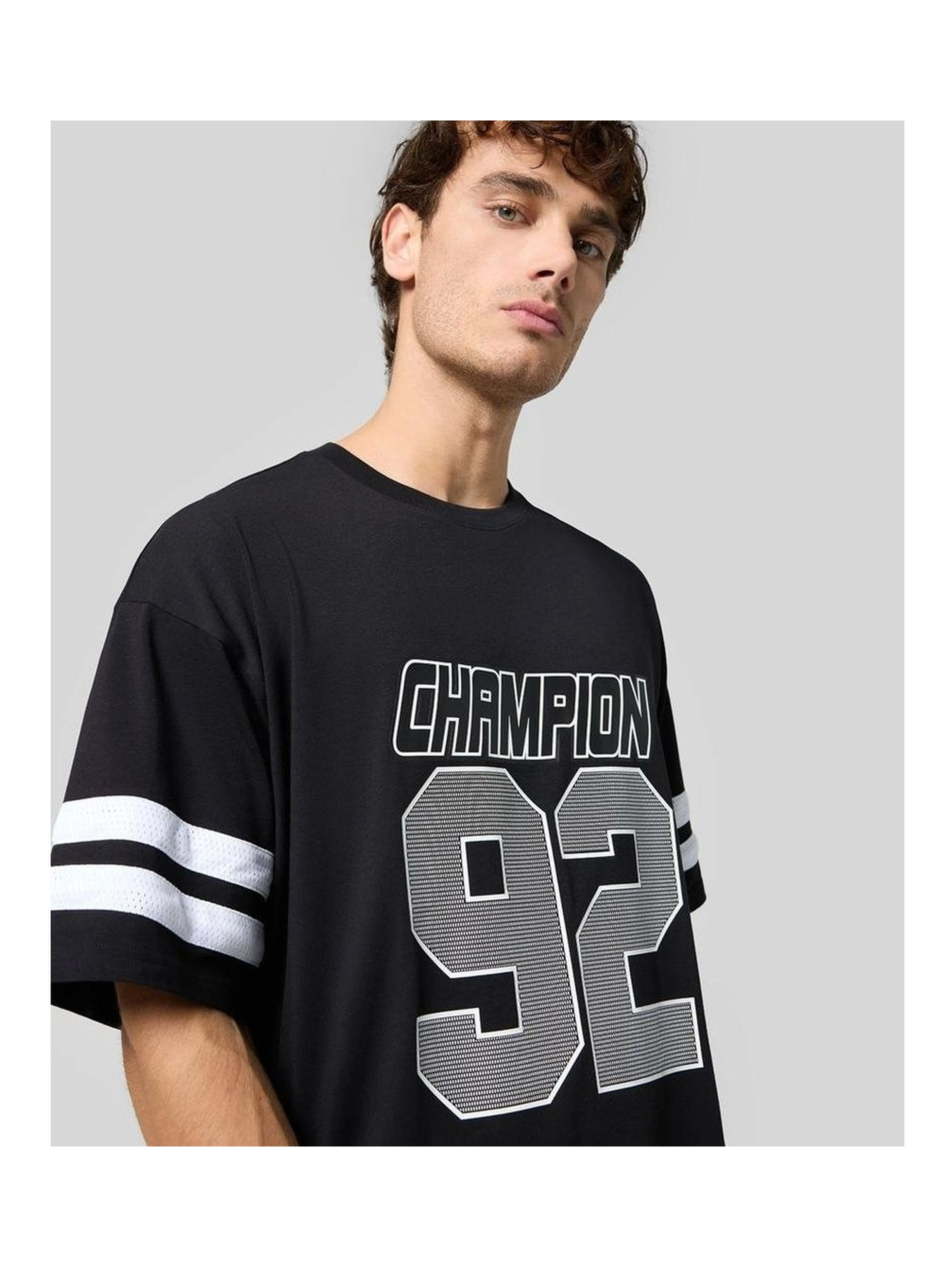 Black Cotton T-Shirt