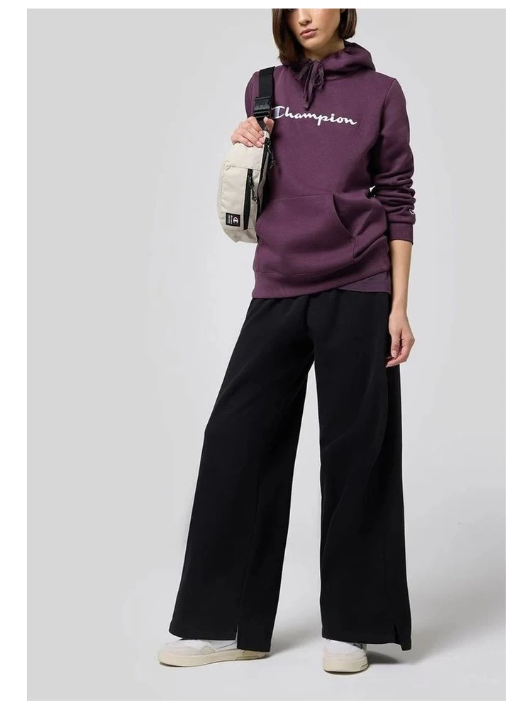 Black Cotton Casual Pants