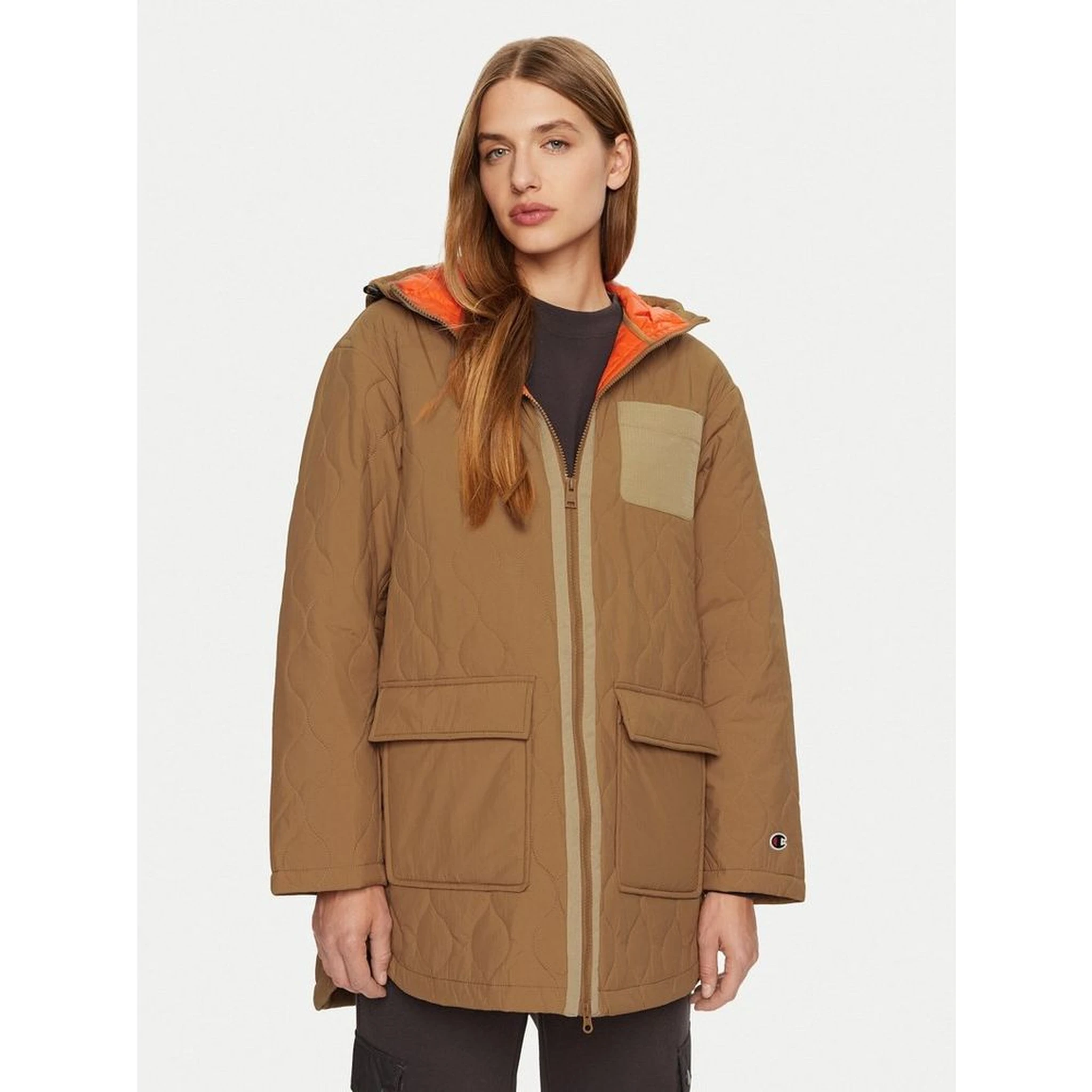 Brown Polyamide Sweatshirt