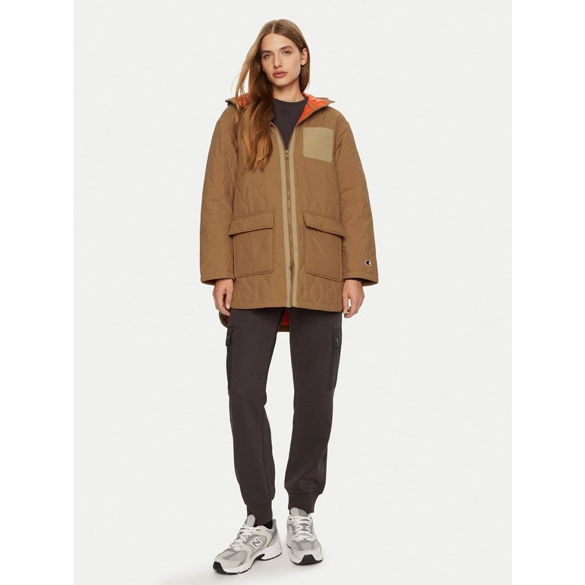 Brown Polyamide Sweatshirt