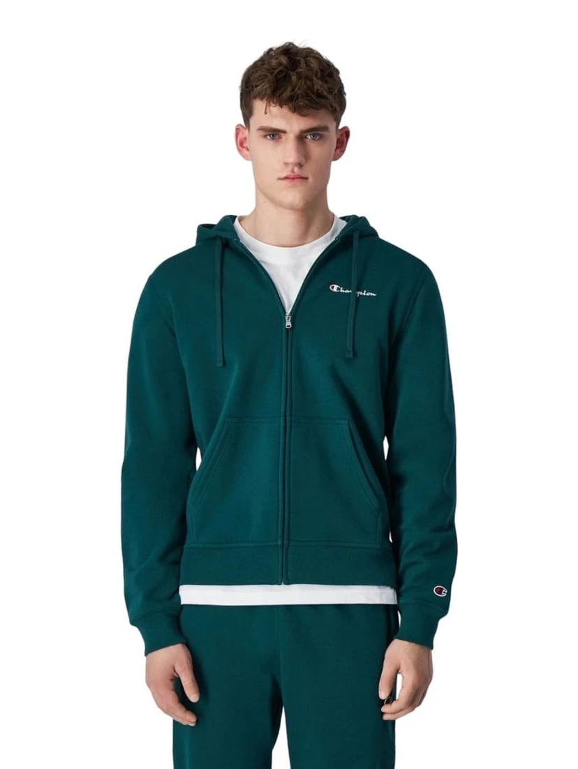 Green Cotton Sweatshirt