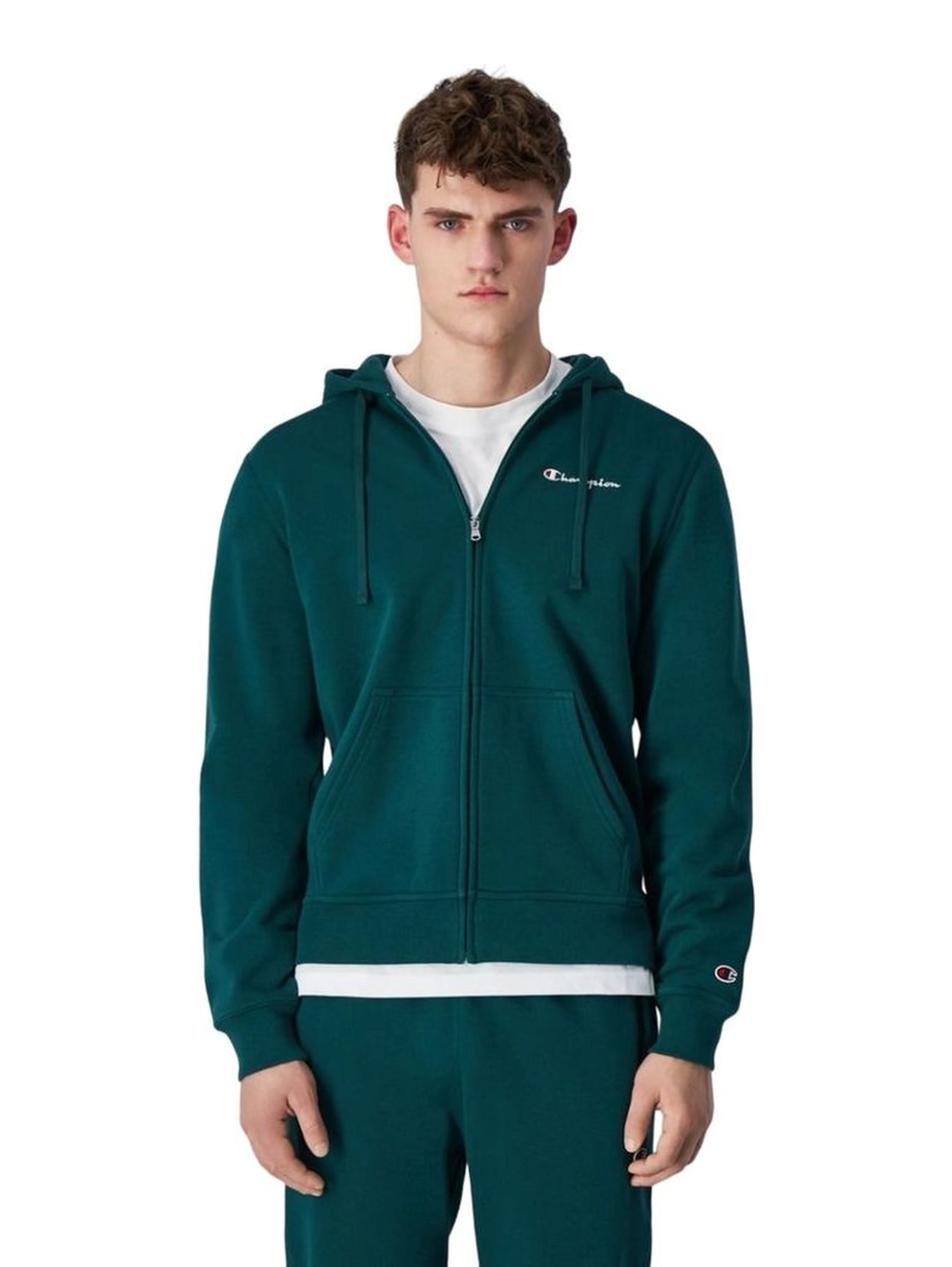 Green Cotton Sweatshirt
