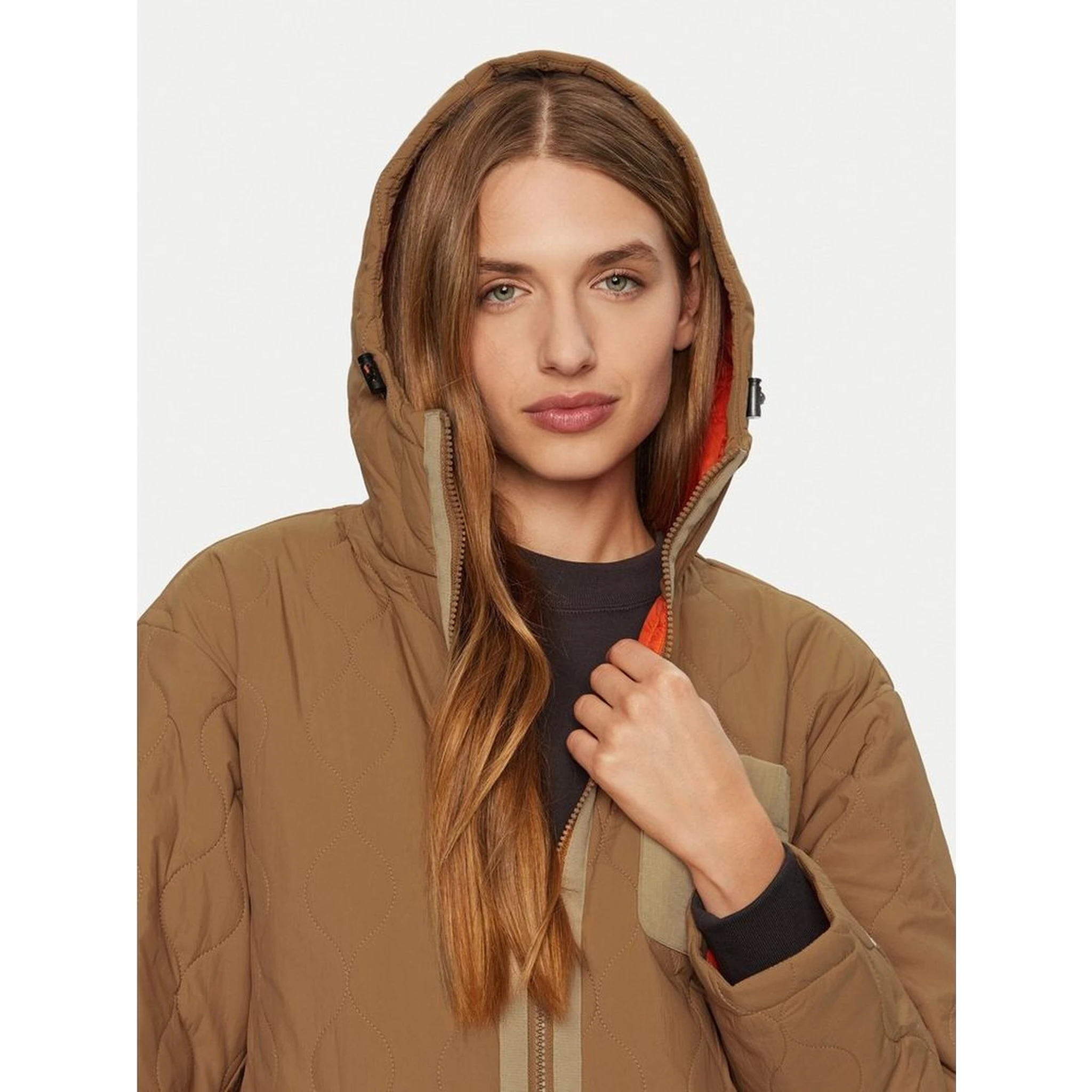 Brown Polyamide Sweatshirt