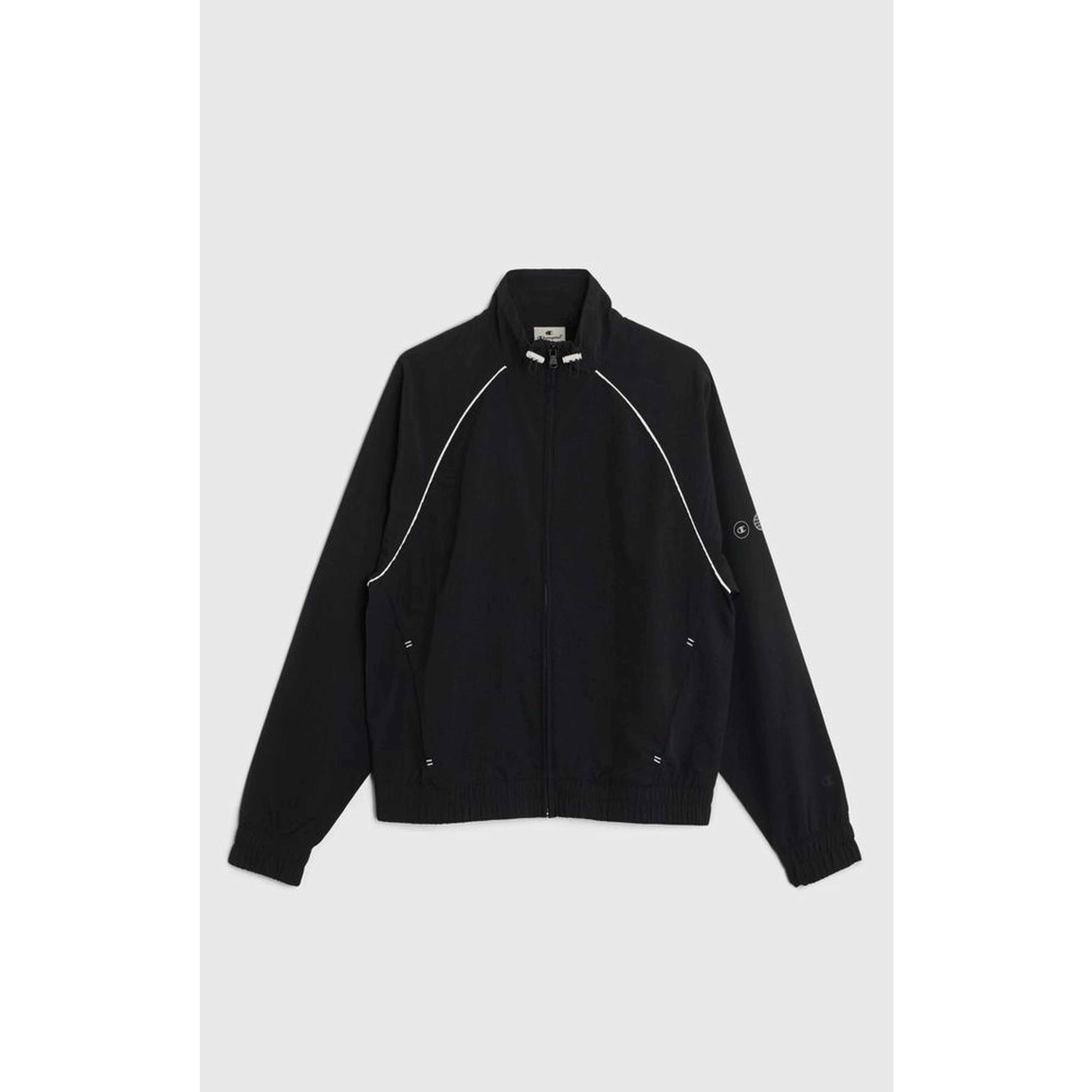 Black Polyamide Sweatshirt