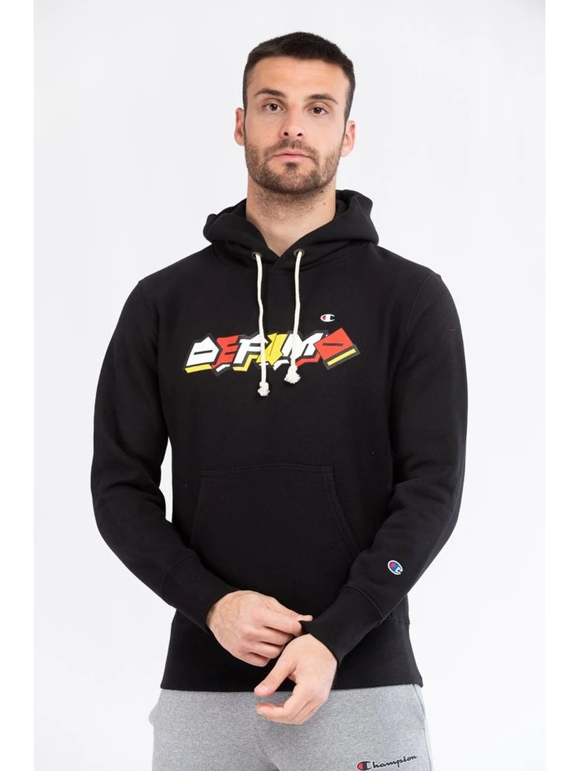 Black Cotton Sweatshirt