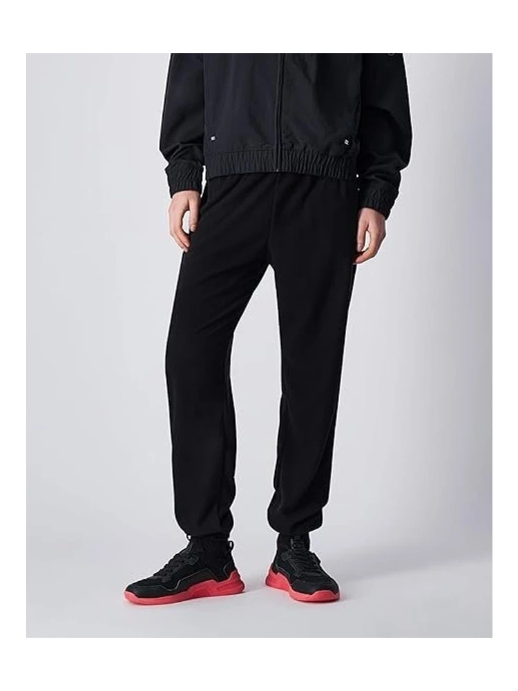 Black Polyester Joggers (Workout Pants) alternative
