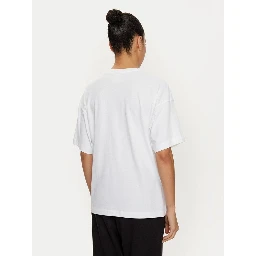 تي شيرت قطني أبيض