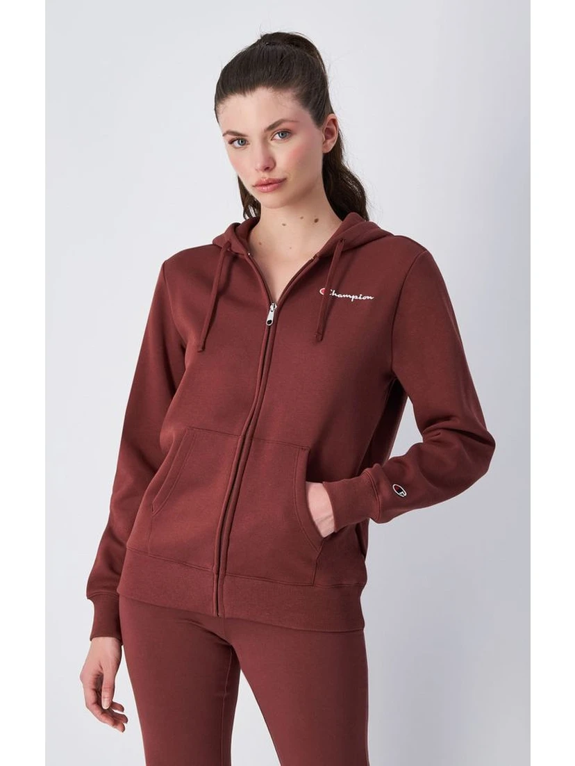 Burgundy Cotton Sweatshirt