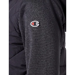 جاكيت خارجي من البوليستر الأسود