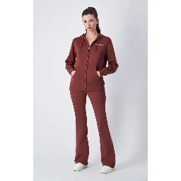 Burgundy Cotton Sweatshirt