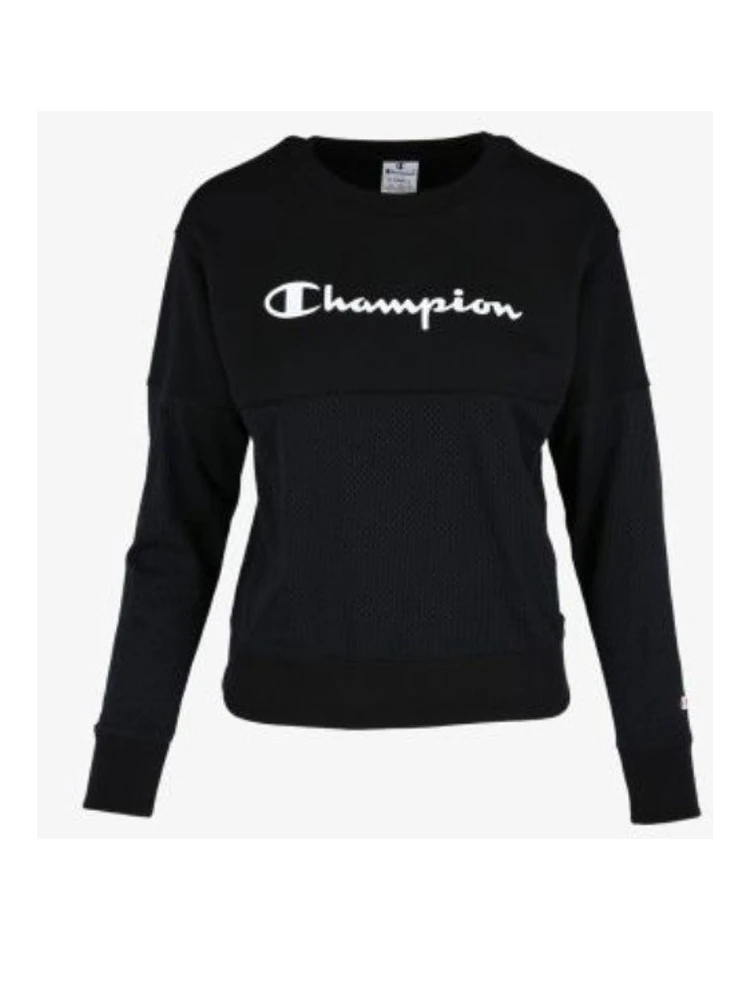 سويت شيرت قطني أسود