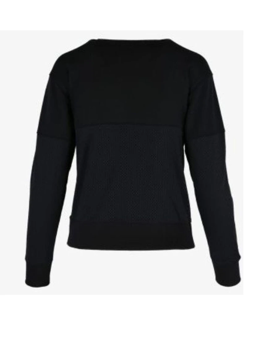 سويت شيرت قطني أسود