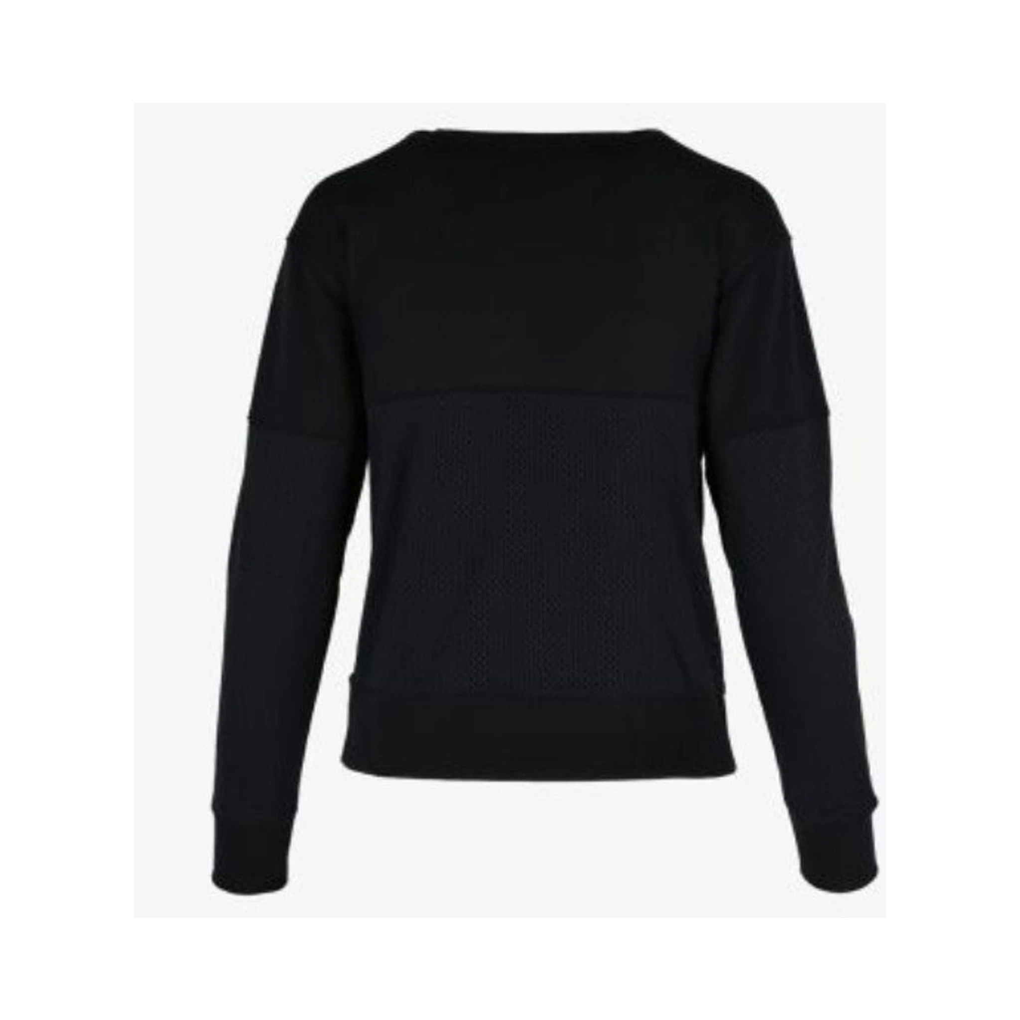 سويت شيرت قطني أسود