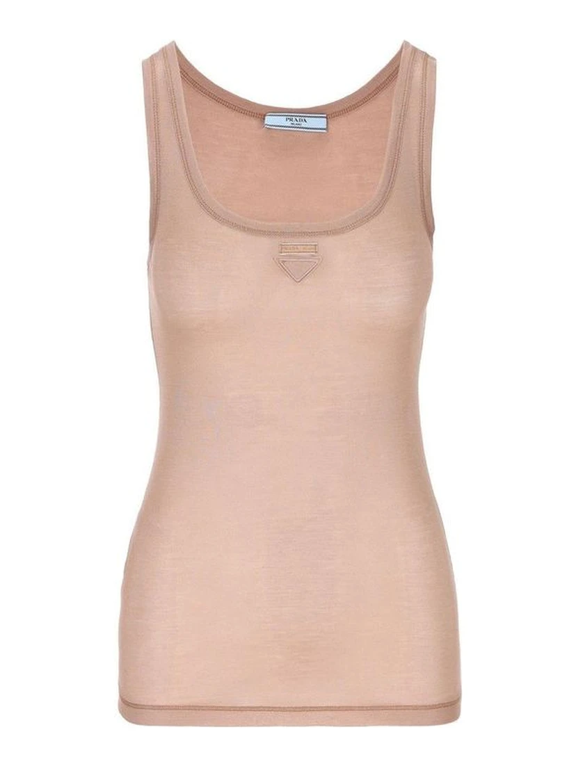 Multicolor Silk Tank Tops