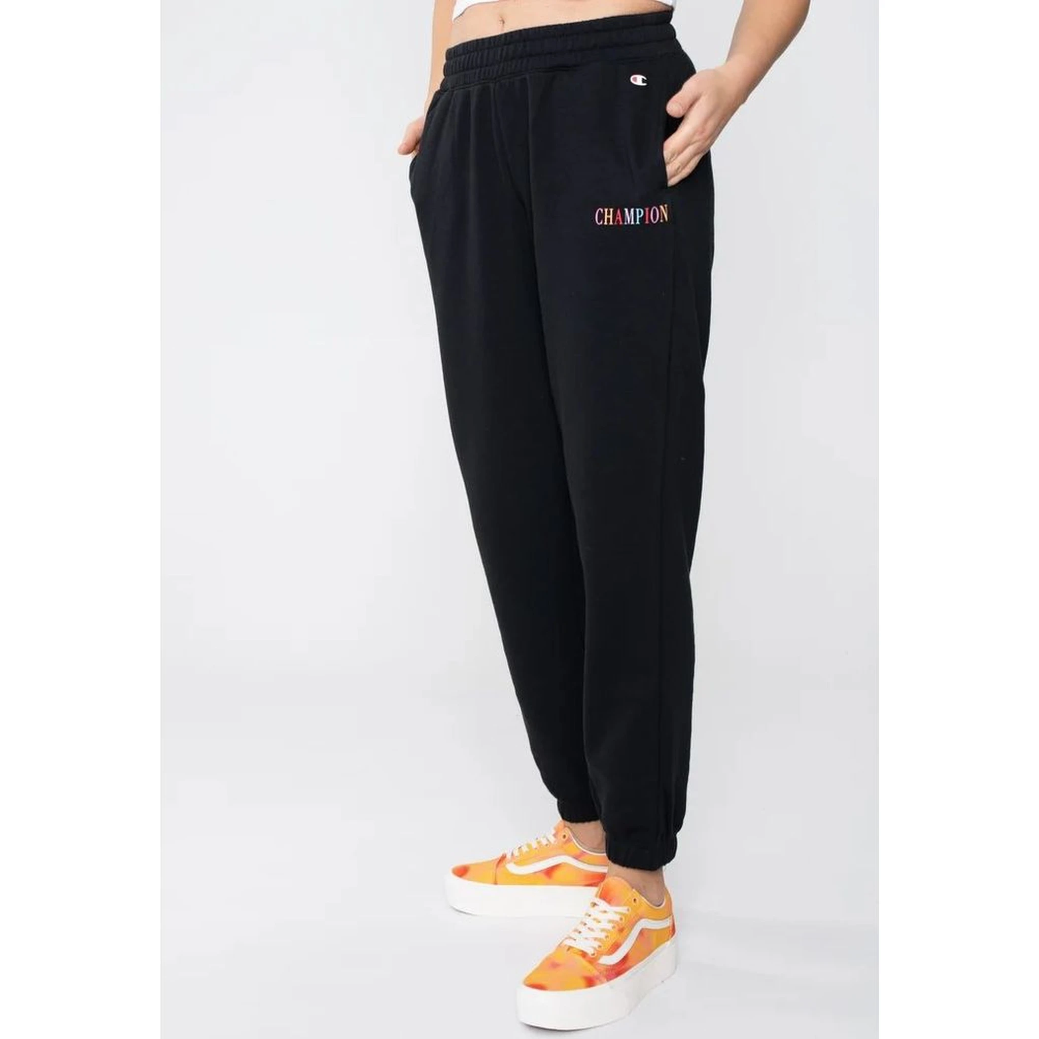 Black Cotton Joggers (Workout Pants)