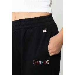 Black Cotton Joggers (Workout Pants)