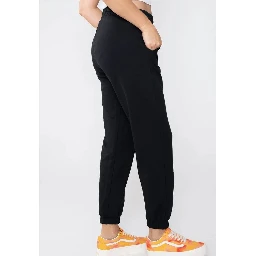 Black Cotton Joggers (Workout Pants)