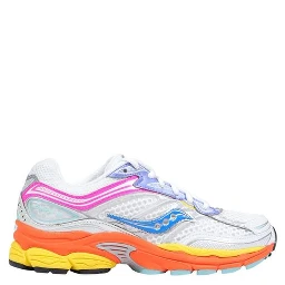 White Synthetic Athletic Sneakers