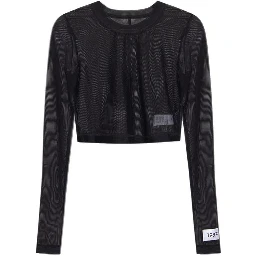 White Elastane Tank Tops