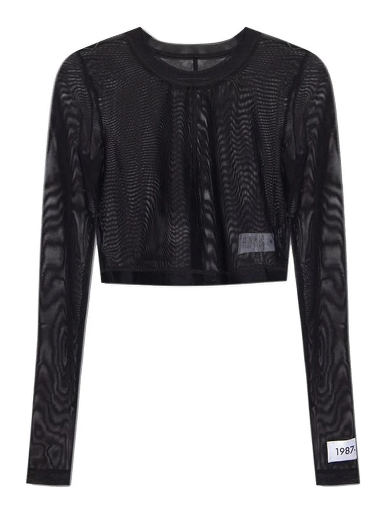 White Elastane Tank Tops