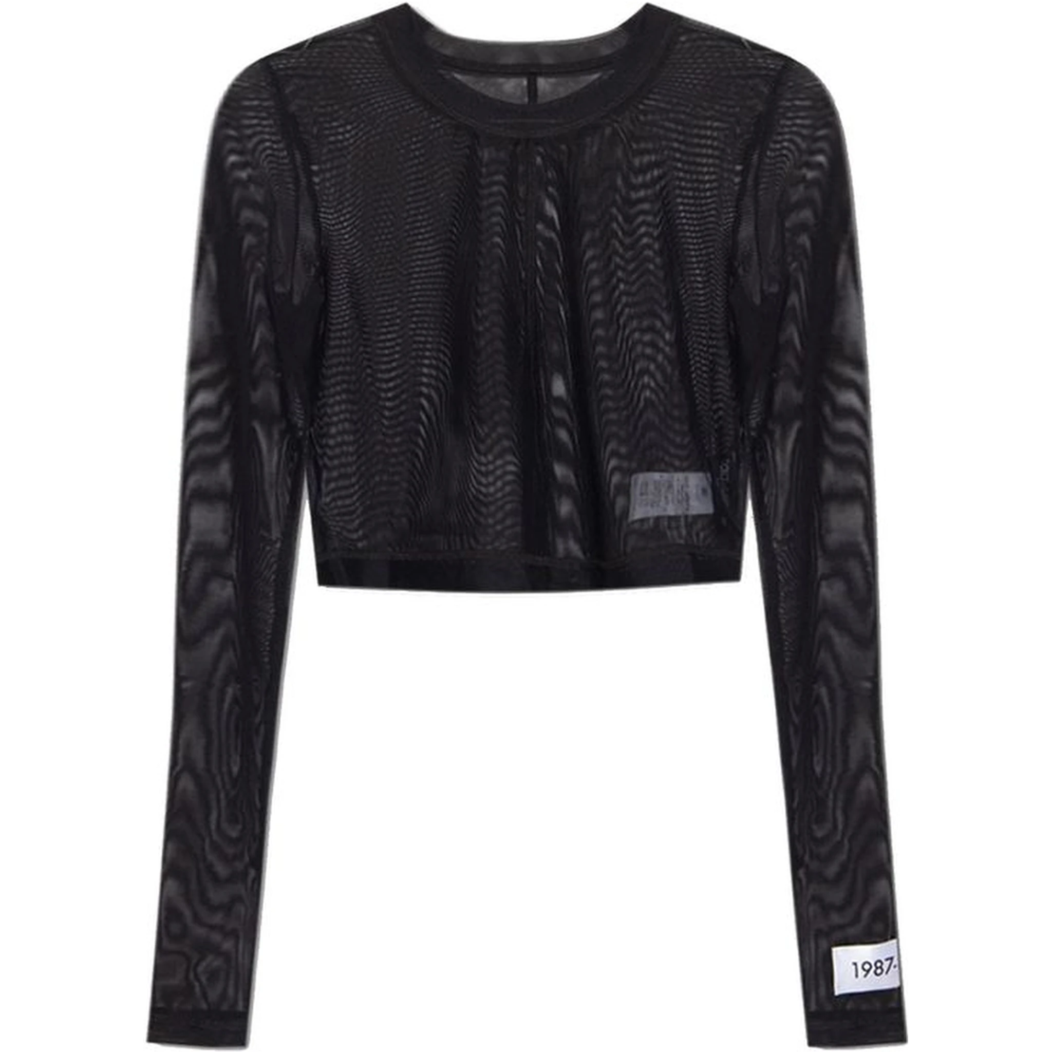 White Elastane Tank Tops