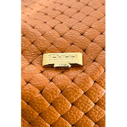 Brown Cowhide Leather Women's Handbag