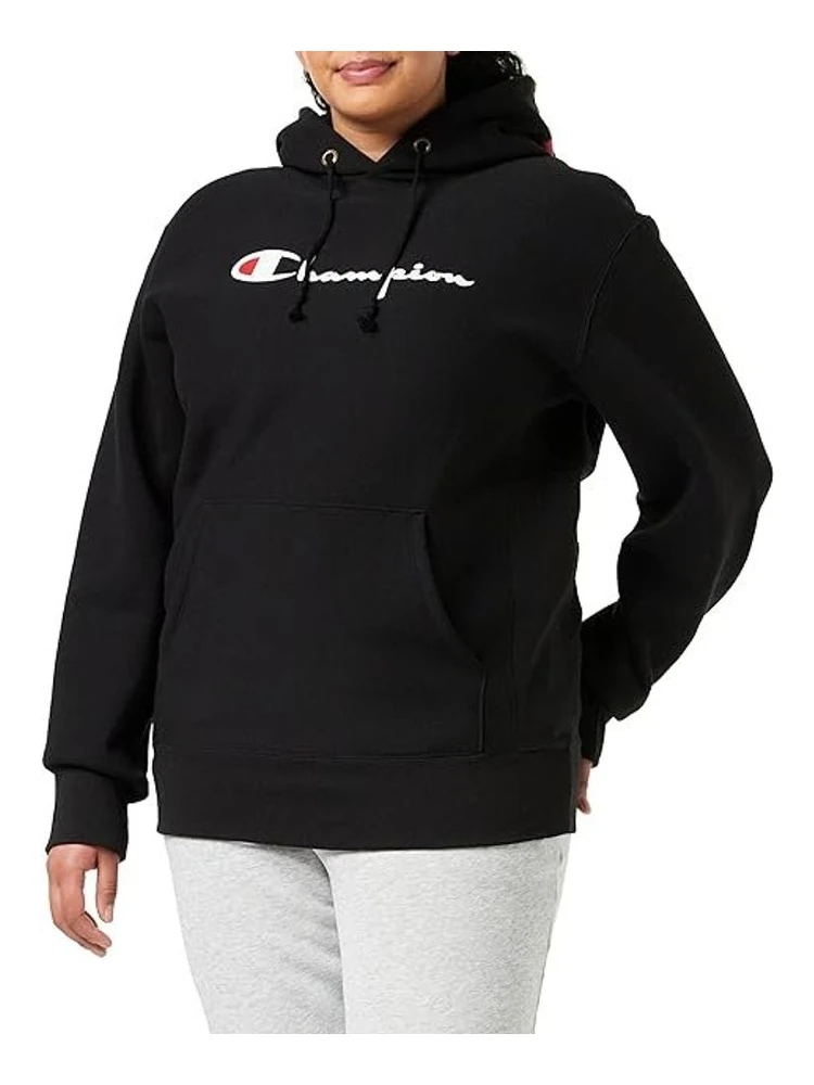 سويت شيرت قطني أسود